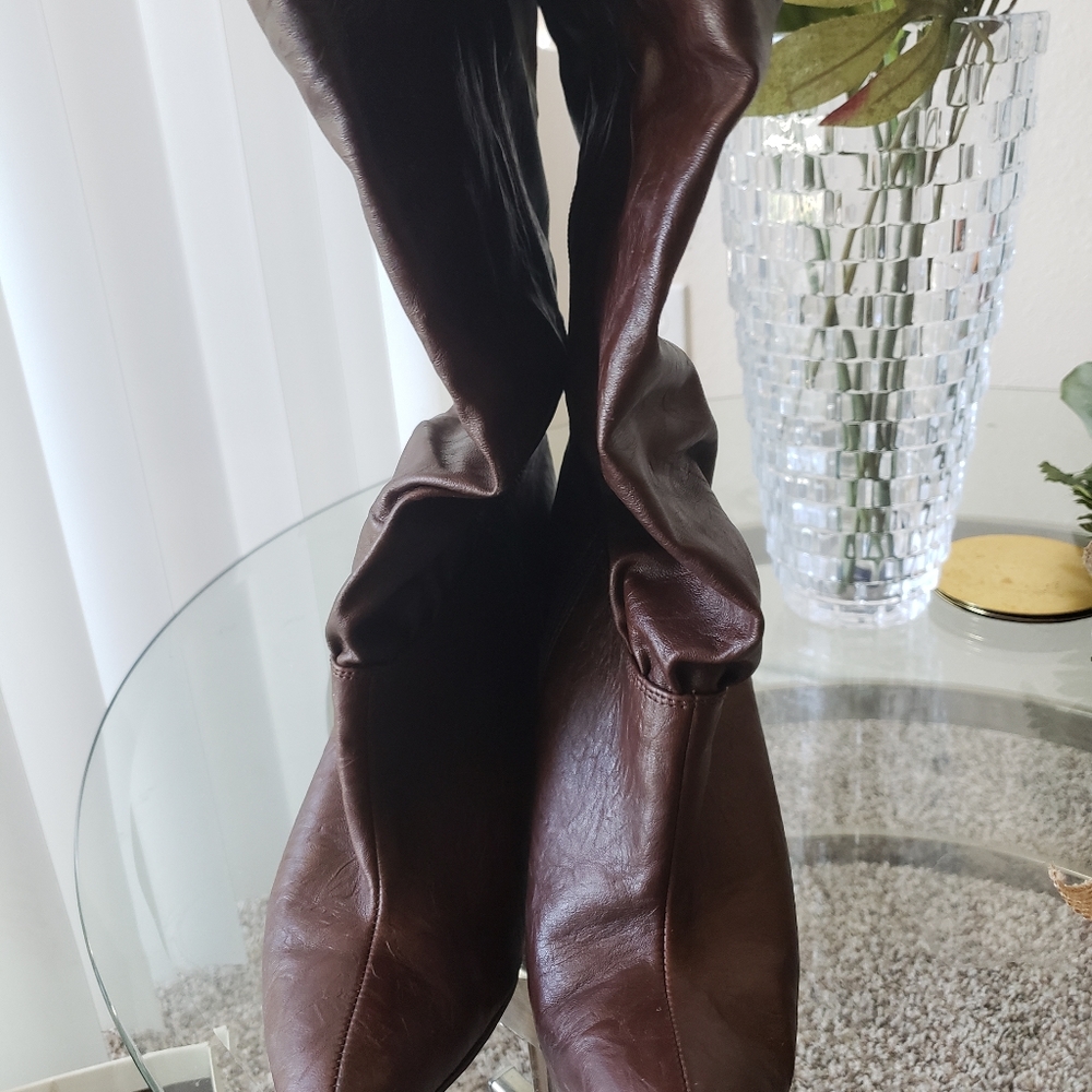 Brown boots